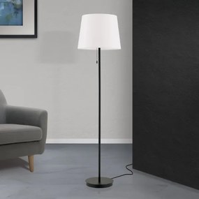 Orion Stl 12-1186/1 - Stojacia lampa LUDWIG 1xE27/40W/230V biela/čierna