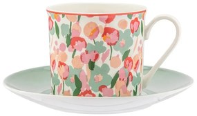 Altom Porcelánová šálka s podšálkou Grace 260 ml
