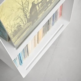 Biely kovový pojazdný regál 40x73x38 cm Tower – YAMAZAKI