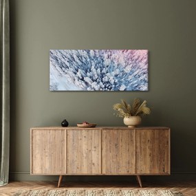 Obraz zasnežených stromov (120x50 cm)