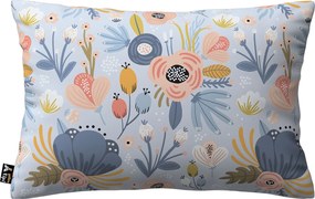 Karin - jednoduchá obliečka, 60x40cm farba produktu modrá látka vzorované