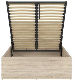 Jednolôžková posteľ 120 cm BRW Tetrix 6 (dub sonoma) (s roštom) (s úl. priestorom). Vlastná spoľahlivá doprava až k Vám domov. 1098486
