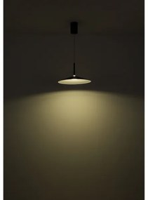 Globo 15635S - LED závesný luster na lanku LAMPONE LED/18W/230V 4000K čierny