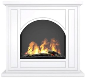 Elektrický krb Bienne Cassette 400/600 biely mat