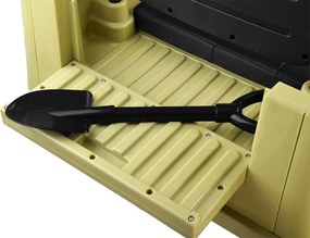 JOKOMISIADA Elektrické vojenské auto Willys na akumulátor na diaľkové ovládanie čierne PA0263