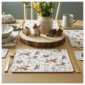 Korkové prestieranie 4 ks 21x29 cm Forest Fable – Cooksmart ®