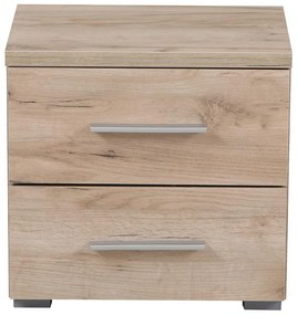 Nočný stolík UniNO2F šedá dub 11008694