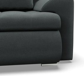 Sedacia súprava FORESTA ULL Kronos v tvare U tmavosivá