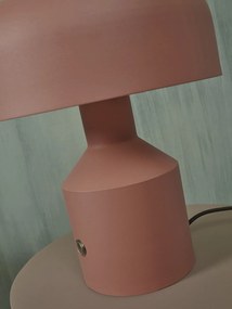 Stolná lampa troppo 30 cm ružová MUZZA