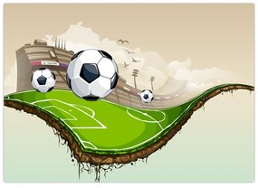 Obraz - Futbalové ihrisko (70x50 cm)