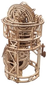 Ugears - 3D drevenené mechanické puzzle Hodinový strojček s tourbillonom