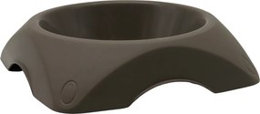 BAMA Plastová miska pre psov a mačky 0,8 l Farba: Hnedá