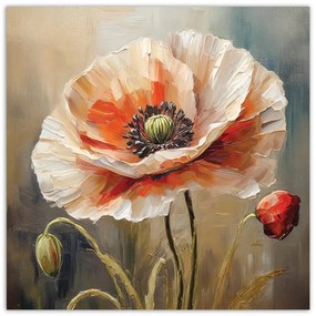 Gario Obraz na plátne Makový kvet Príroda Rozmery: 50 x 50 cm