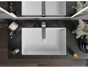 Mexen Goya, umývadlo na dosku 60 x 37 cm, biela, 22186000