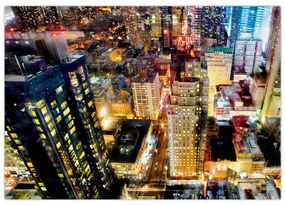 Nočné mesto, obrazy