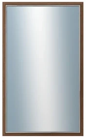 DANTIK - Zrkadlo v rámu, rozmer s rámom 60x100 cm z lišty TAIGA hnedá (3107)