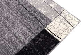 TA Koberec K872A DARK GRAY CHEAP PP CRM Sivý (tmavý) Obdĺžnikový Rozmer: 80x150 cm