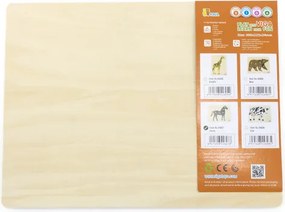 Puzzle na podložke s rúčkami Viga 44607 kôň