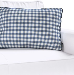 Gabika so šnúrkou, obliečka 60x40cm farba produktu tmavomodrá látka vzorované