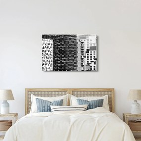 Obraz čiernobiele architektúry (90x60 cm)