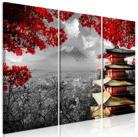 Artgeist Obraz - Japanese Adventure (3 Parts) Veľkosť: 120x80, Verzia: Premium Print