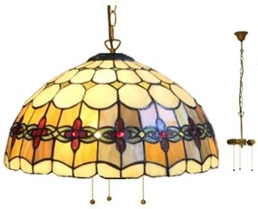 Tiffany luster Premium kolekcia AGENA Ø40 3*E27