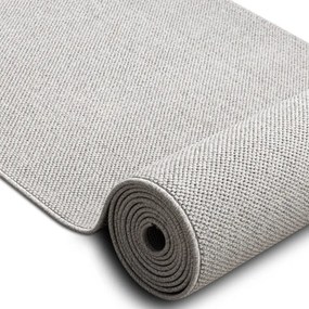 Metrážny koberec CASABLANCA LOOM strieborný