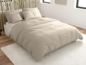 Bavlnené obliečky s krepovou úpravou LUXERA sivohnedé hotelová kapsa II.akosť Rozmer obliečky: 70 x 90 cm | 140 x 200 cm