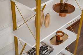 Knižnica Elysian - White, Gold