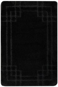 Kúpeľňový koberček Sego čierny, mozaika