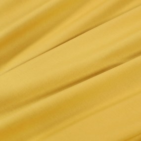 Goldea hranatý obrus 100% bavlnené plátno - medovo žltý 80 x 80 cm