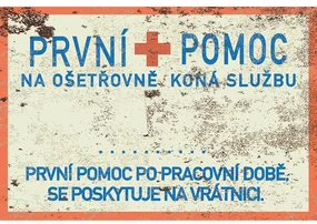 Ceduľa První Pomoc