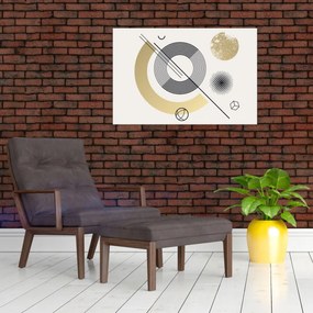 Obraz - Geometrické tvary N⁰2 (90x60 cm)