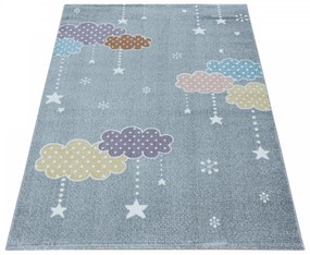 Ayyildiz koberce Kusový koberec Lucky 3611 grey - 80x150 cm