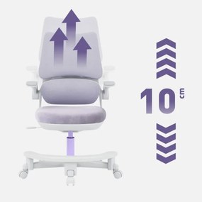 Detská otočná stolička Mark Adler Junior 5.7 Purple