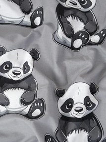 Bavlnená obliečka na vankúšik Renforcé 40 x 40 cm – Panda