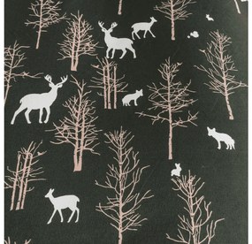 Obliečky z mikrovlákna OAK DEER tmavo zelené Rozmer obliečky: 70 x 90 cm | 140 x 200 cm