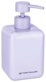 Fialový dávkovač mydla z polyresínu 380 ml Tom Tailor T-Rounded – Wenko