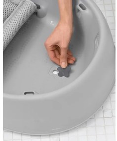 Skip Hop - Detská vanička s ergonomickou podložkou MOBY 3 sivá