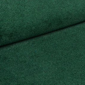 Čalúnená posteľ boxspring GLORIEN VELVET 160x200 cm tmavozelená Matrac: Matrac Bonell pružinový