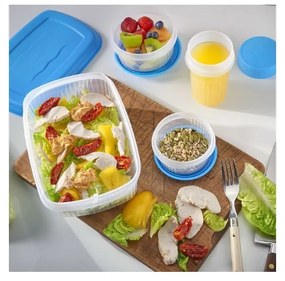 Dóza s vrchnákom na jedlo Addis Seal Tight Round Foodsaver, 1,5 l