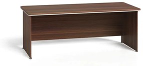 Písací stôl ARRISOT LUX - rovný, dĺžka 2000 mm, orech