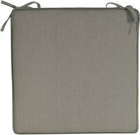 Podsedák na stoličky Edda 37x37 cm, šedý%