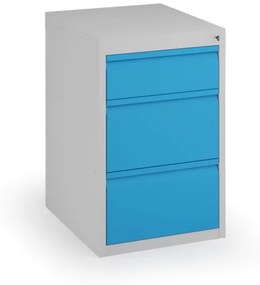 Podstavný dielenský box na náradie KOVONA, 3 zásuvky, 800 x 480 x 610 mm
