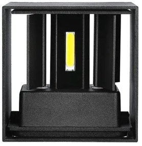 LED Vonkajšie nástenné svietidlo LED/5W/230V 4000K IP65 čierna