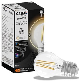 LED žiarovka E27 P45 SMART WiFi 4,5W 470lm TUYA Filament CALEX