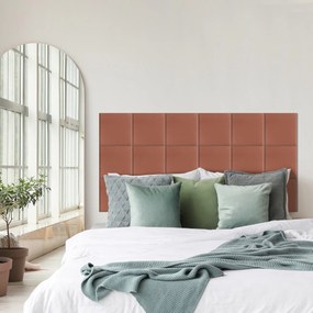 Zástena za posteľ - Štvorec - 30x30cm Farba: Staro ružová, Rozmer: 30x30