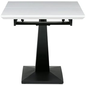 Autronic BONTEC Jedálenský stôl rozkladací 140-180x85 cm, mdf, biela, HT-W1630 WT Farba: Biela