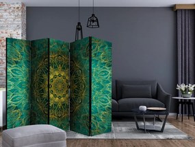 Paraván Royal Stitching Dekorhome 135x172 cm (3-dielny)