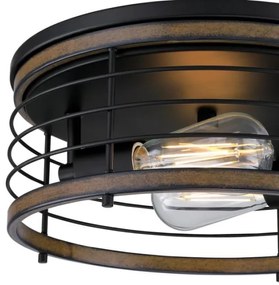 Westinghouse 61250 - Stropné svietidlo ACKTON 2xE27/60W/230V barnwood